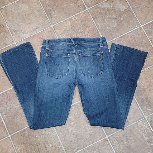 Joe's Rocker Fit Maribeli Wash Designer Jeans Retro HTF Size 26 x 31 Inseam - Picture 3 of 11